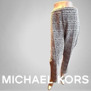 MICHAEL Michael Kors Plaid Cropped Pants Size Medium